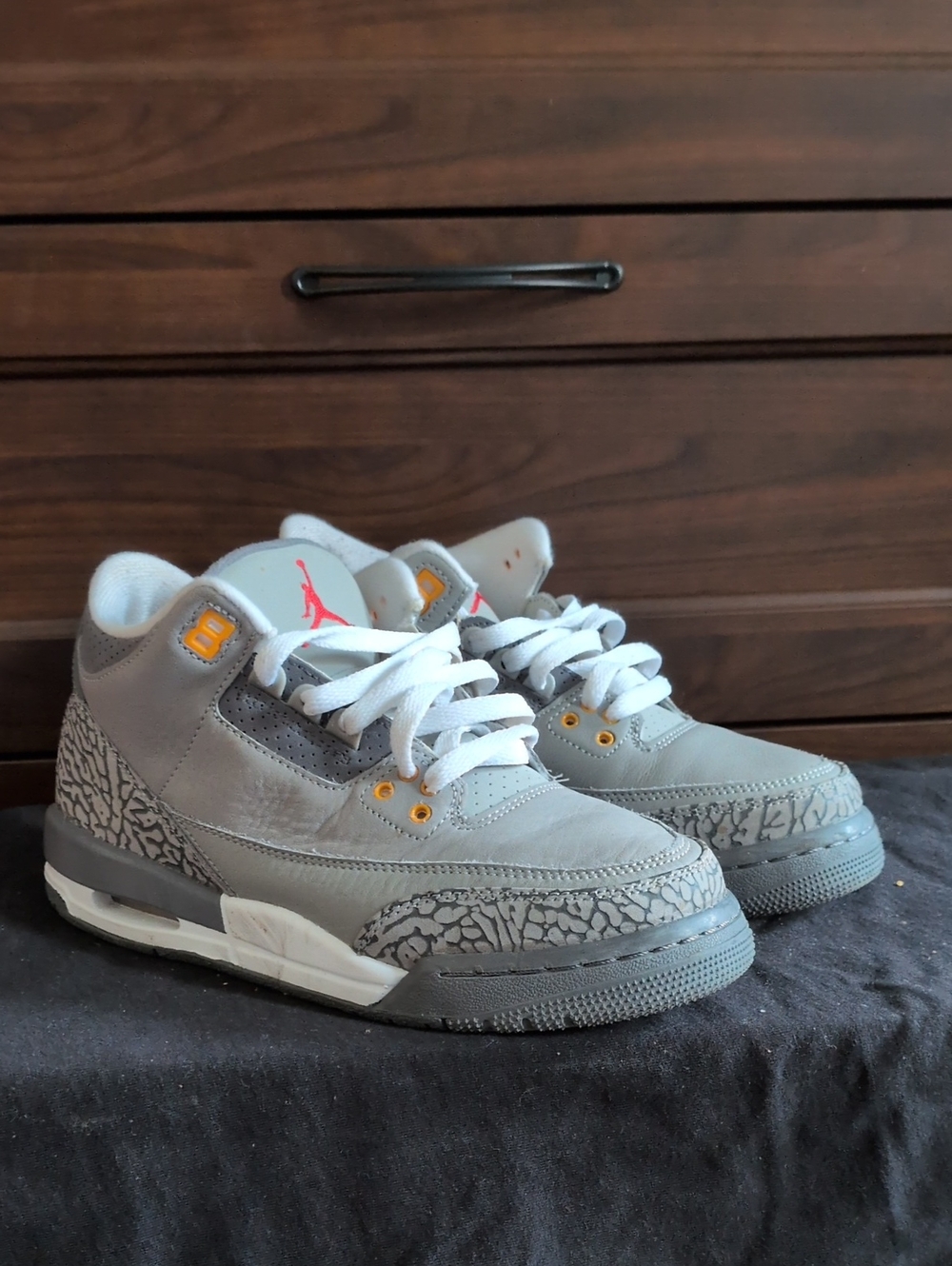 Jordan Air Jordan 3 Retro Elephant Print Sneakers US 6.5